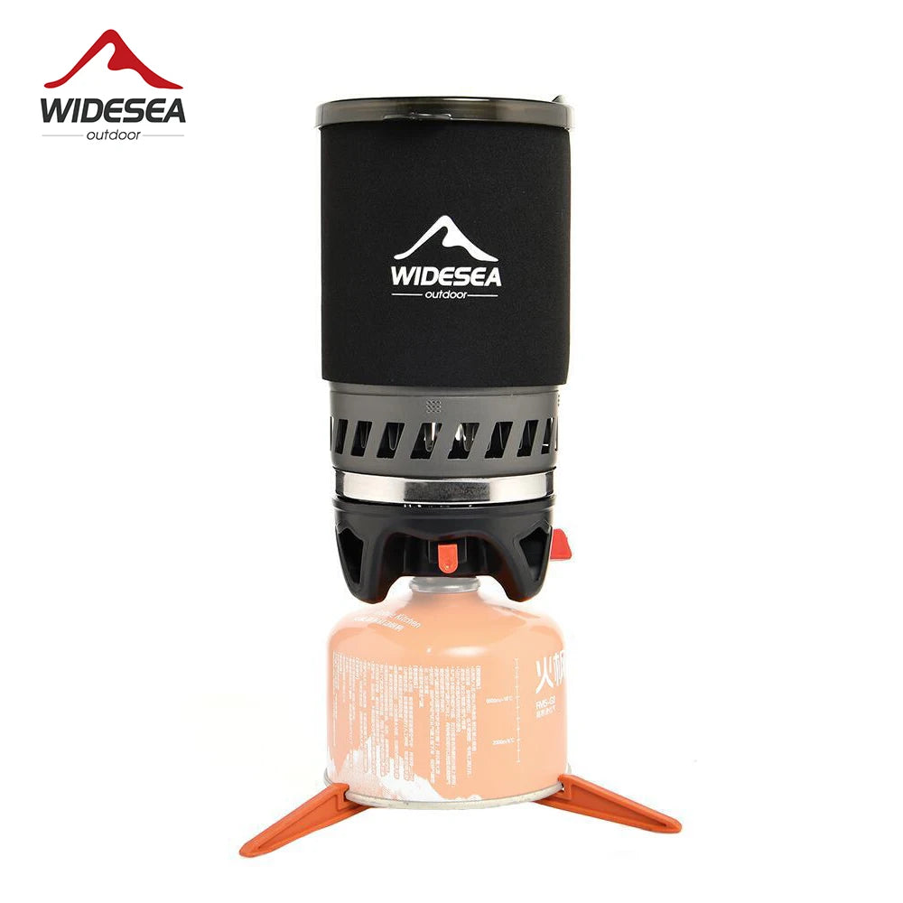 Morning Ritual Compact Camping Stove with French Press