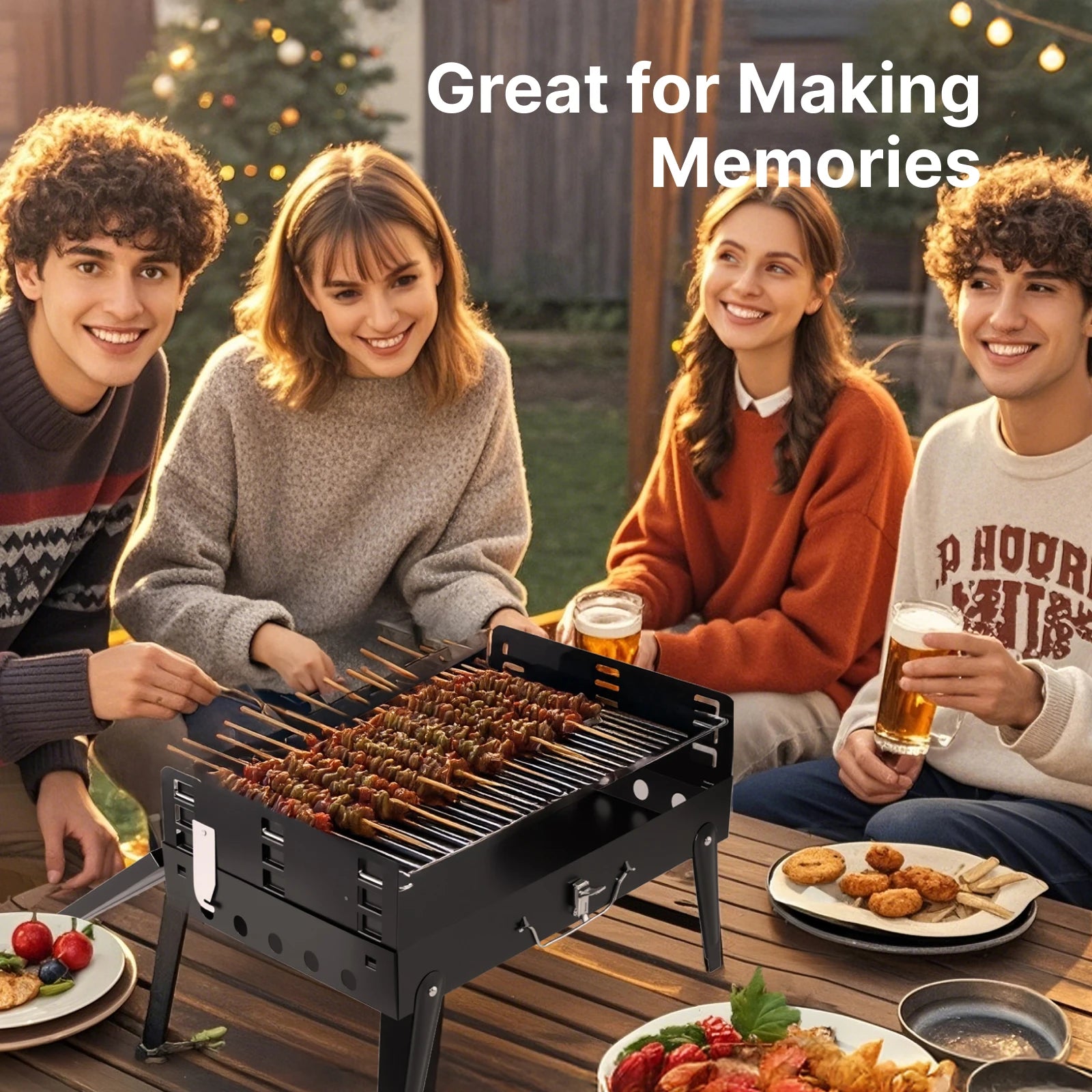 The Suitcase Charcoal Grill