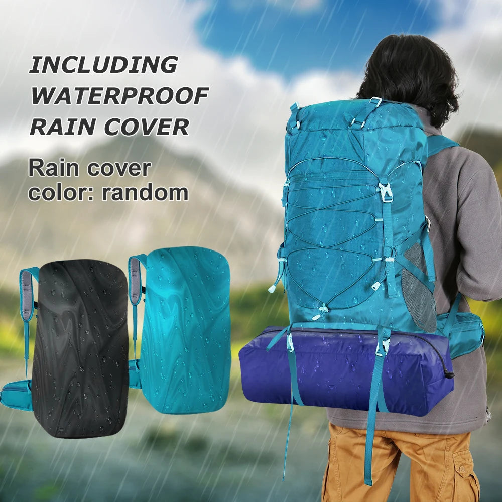 All Roads 50 Hiking Backpack with Rain Cover
