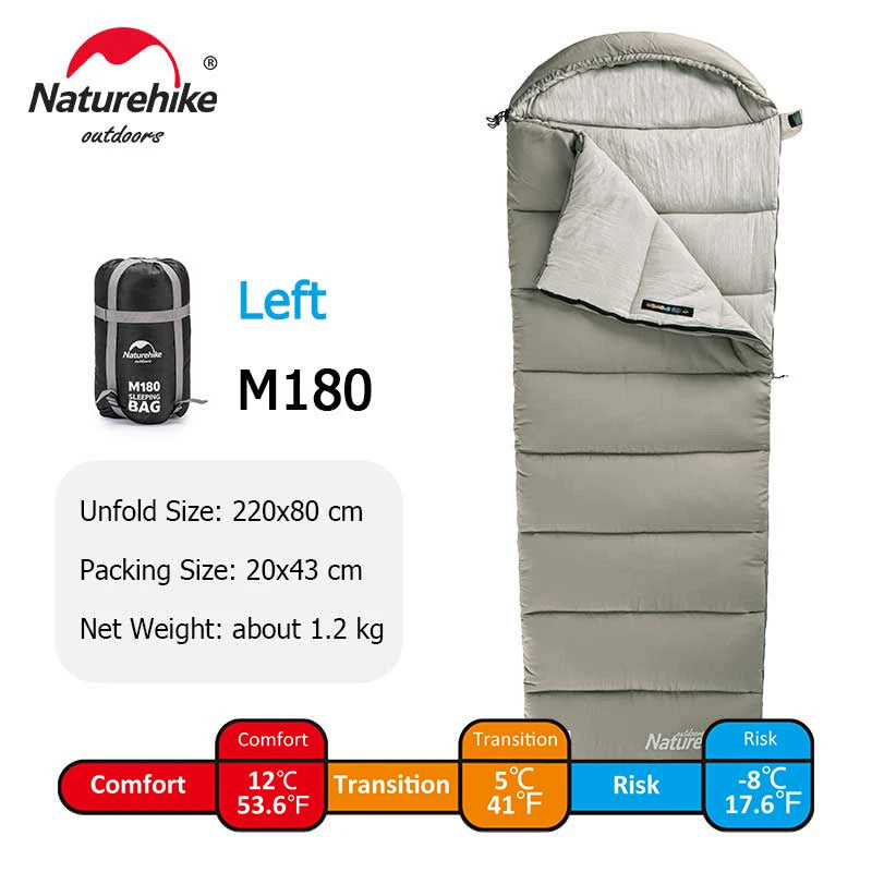 Fireside Cotton Camping Double-Zipper Sleeping Bag